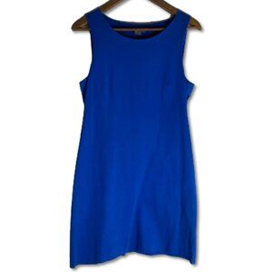 Vince Sleeveless A-Line Mini Dress USA Blue